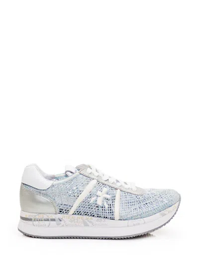 Shop Premiata Conny 6702 Sneaker In Grey