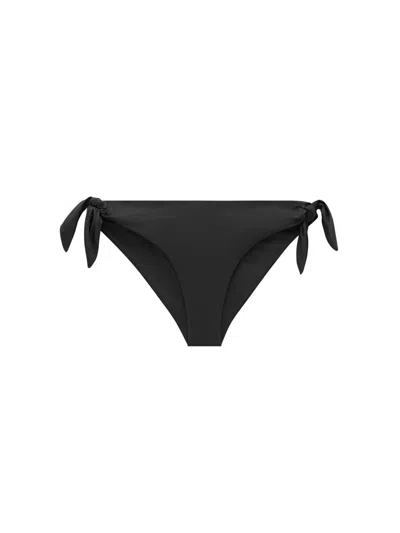 Shop Saint Laurent Bikini Slip In Black