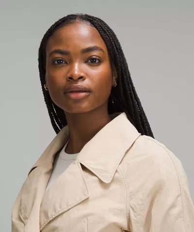 Lululemon Cropped Trench Jacket