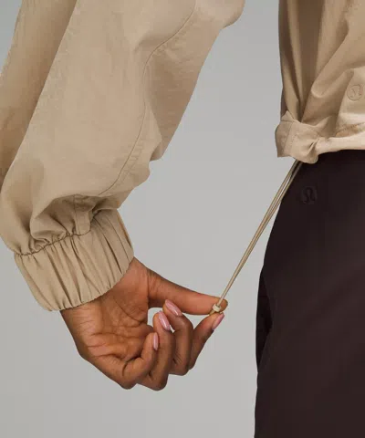 Lululemon Cropped Trench Jacket