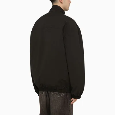 Shop Balenciaga Cocoon Kick Unity Sports Icon Lightweight Jacket In Black