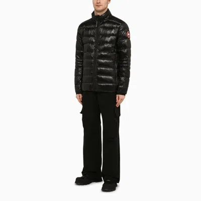 Shop Canada Goose Crofton Nylon Jacket In Black