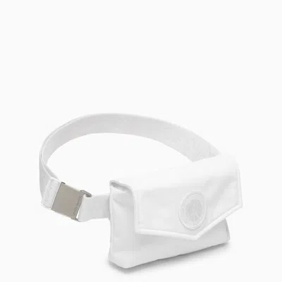 Shop Canada Goose Fanny Pack With Logo Patch In White