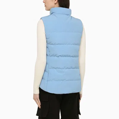 Shop Canada Goose Freestyle Light Nylon Waistcoat In Blue