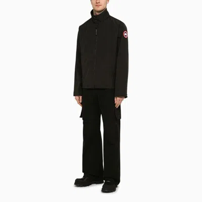 Shop Canada Goose Rosedale Zip Jacket In Black