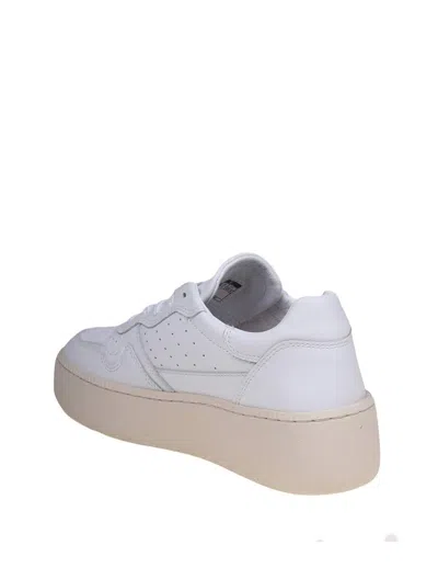 Shop Date D.a.t.e. Leather Sneakers In White
