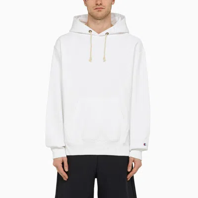 Shop Champion Blend Hoodie In White