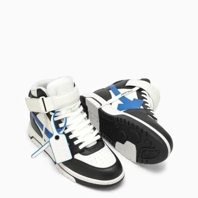 Shop Off-white ™ Out Of Office Black/navy Blue High Top Trainer In Multicolor