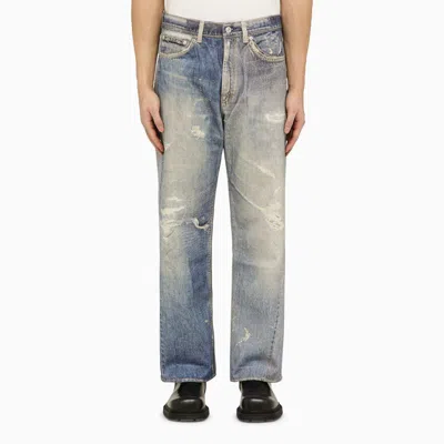 Shop Our Legacy Third Cut Jeans In Blue