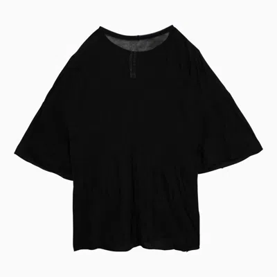 Shop Rick Owens Oversized T-shirt In Black