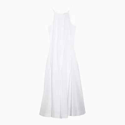 Shop Sportmax Midi Dress In White