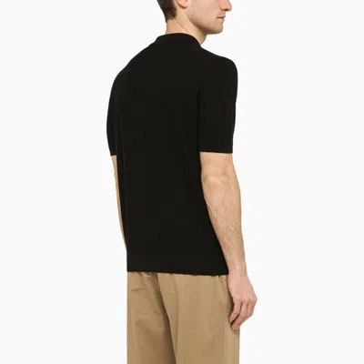 Shop Tagliatore And Polo Shirt In Black