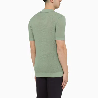 Shop Tagliatore Bottle Polo Shirt In Green