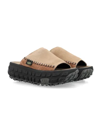 Shop Ugg Venture Daze Slide In Sand Black