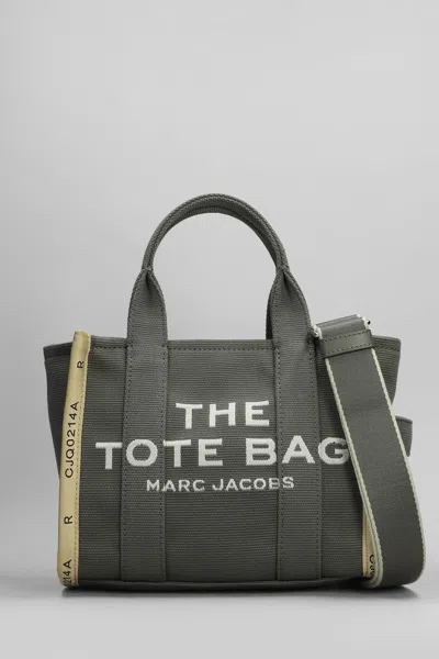 Shop Marc Jacobs Traveler Tote In Green Cotton