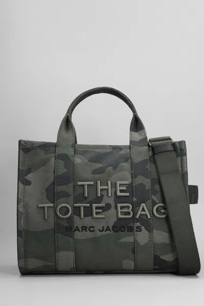 Shop Marc Jacobs Traveler Tote In Camouflage Cotton