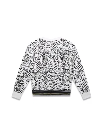 Shop Karl Lagerfeld Sweatshirt In Bianco