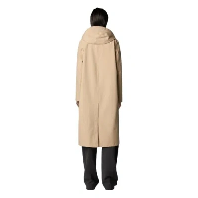 Shop Save The Duck Asia Raincoat In Beige