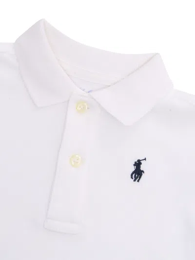 Shop Polo Ralph Lauren White Polo With Logo