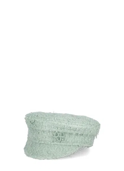 Shop Ruslan Baginskiy Hat With Embroidery In Green