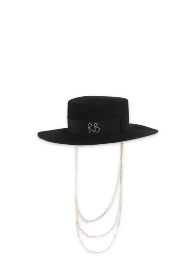 Shop Ruslan Baginskiy Logoed Hat In Black