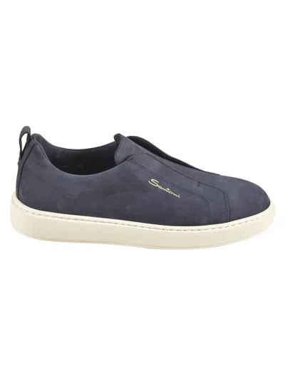 Shop Santoni Victory Sneakers In U59