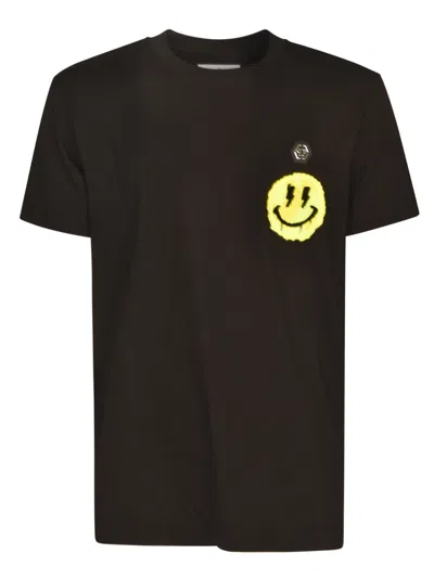 Shop Philipp Plein Round Neck T-shirt In Black