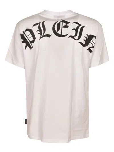 Philipp Plein Round Neck T-shirt In White