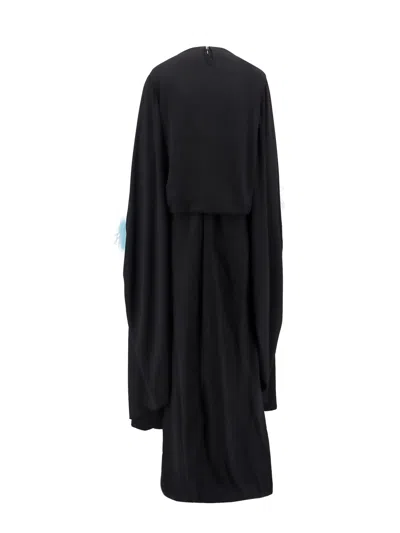 Shop Nervi Sheila Dress In Black