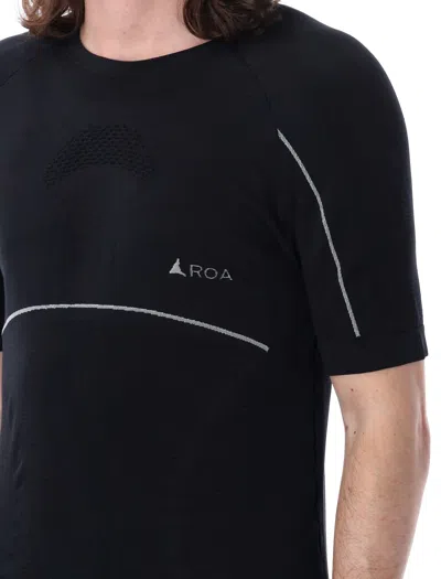 Shop Roa Fungi Seamless T-shirt In Black