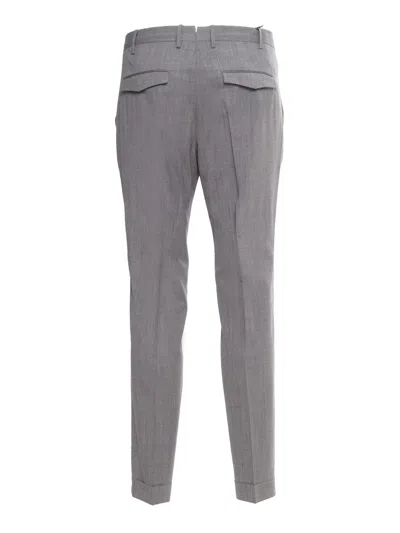 Pt01 Dieci Stretch Wool Trousers In Multicolor
