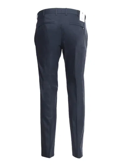 Shop Pt01 Blue Epsilon Trouser In Multicolor