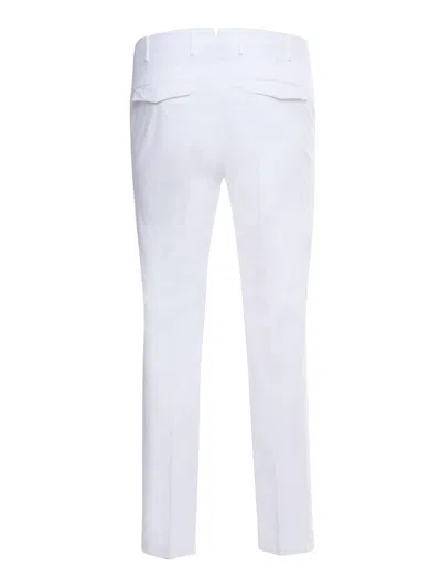 Shop Pt01 White Master Trousers In Multicolor