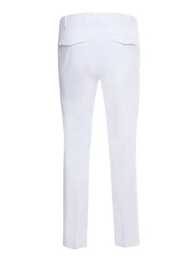 Pt01 White Master Trousers In Multicolor