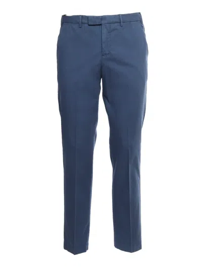 Shop Pt01 Blue Master Pants In Multicolor