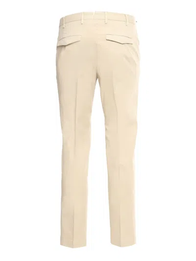 Shop Pt01 Beige Master Trousers In Multicolor