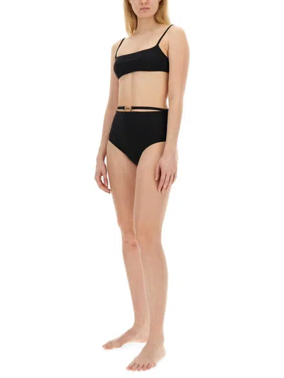 Shop Tory Burch Top Bikini In Nero