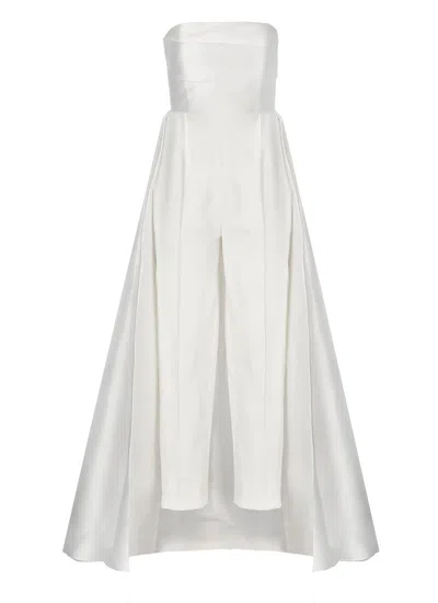 Shop Solace London Astra Jumpsuit In White