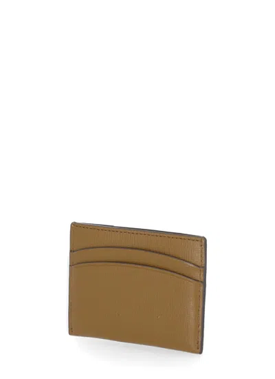 Shop Tory Burch Robinson Card Holder In Brown