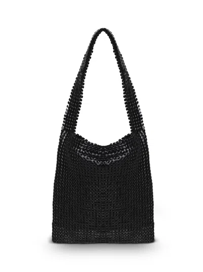 Shop Rabanne Pixel Chainmail Tote Bag
