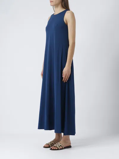 Shop Max Mara Supremo Dress In Ottanio