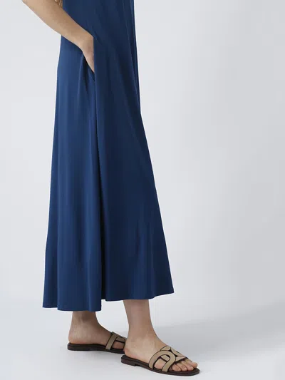 Shop Max Mara Supremo Dress In Ottanio