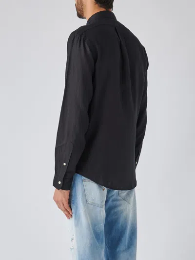 Shop Polo Ralph Lauren Long Sleeve Sport Shirt Shirt In Nero