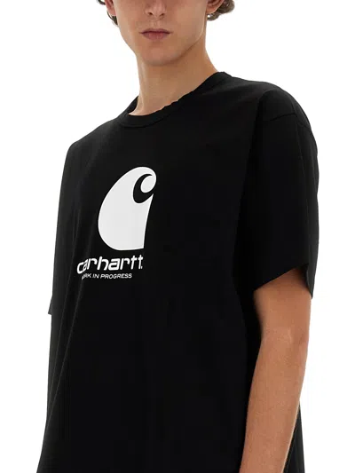 Shop Junya Watanabe Man X Carhartt T-shirt In Nero