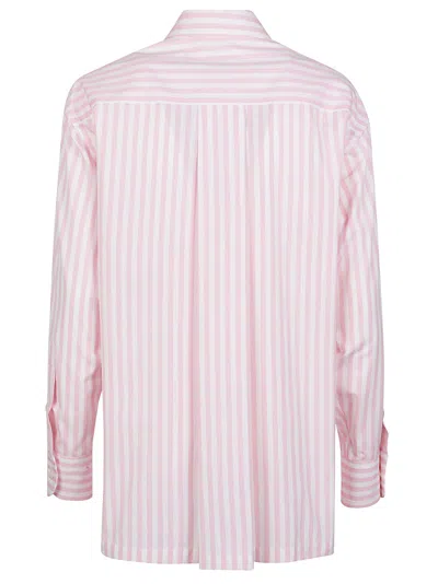 Shop Kenzo Boke 2.0 Oversized Long Sleeve Shirt In Rose Clair
