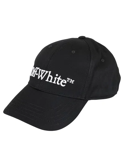 Shop Off-white Drill Logo Bksh Baseball Cap Black White