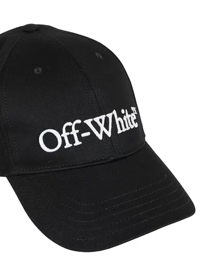 Shop Off-white Drill Logo Bksh Baseball Cap Black White