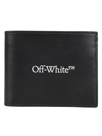 Shop Off-white Bookish Bifold Black White