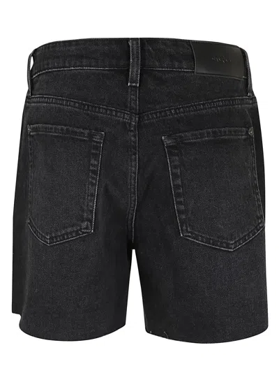 Shop 7 For All Mankind Monroe Long Shorts Global In Black