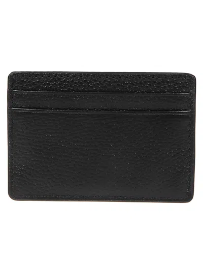 Shop Michael Kors Jet Set Credit Card Holder In Black